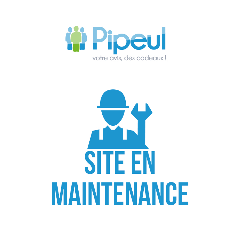 En raison d'opérations de maintenances, Pipeul est momentanément indisponible. Merci de votre compréhension.